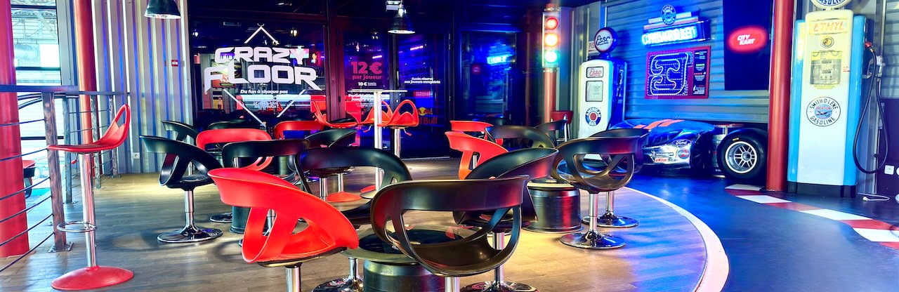 Club House pour les anniversaires sur le circuit Indoor de St-Sébastien
